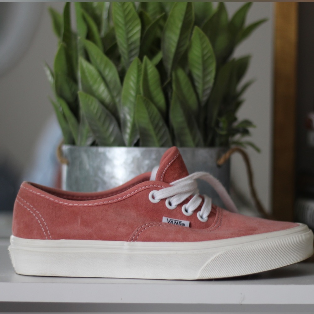 Coral Vans size 6